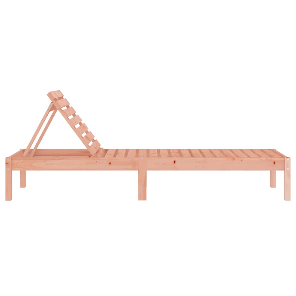 Chaise longue 199,5x60x74 cm bois massif de douglas Bains de soleil vidaXL