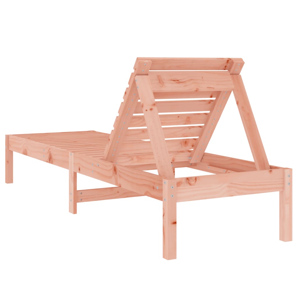 Chaise longue 199,5x60x74 cm bois massif de douglas Bains de soleil vidaXL