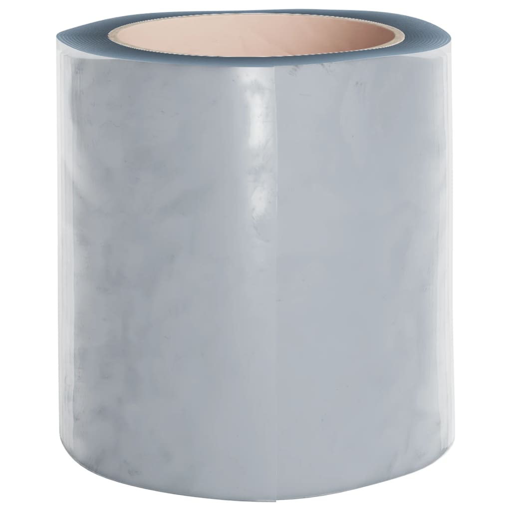 Rideau de porte transparent 200 mmx1,6 mm 10 m PVC Rideaux vidaXL