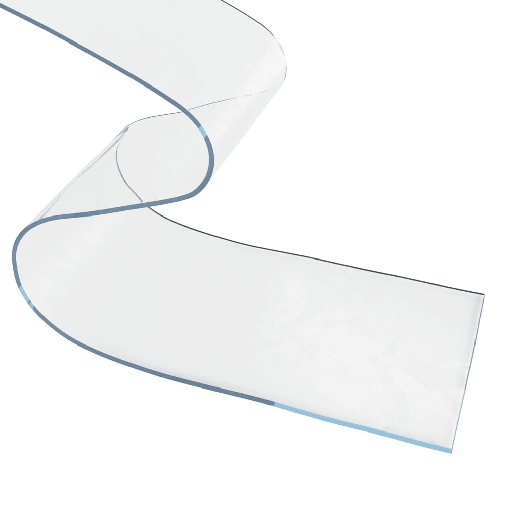 Rideau de porte transparent 200 mmx1,6 mm 10 m PVC Rideaux vidaXL