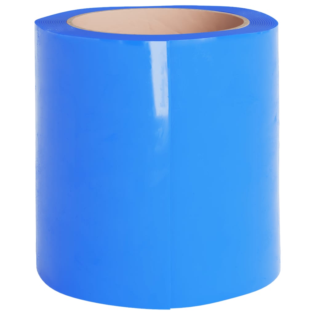Rideau de porte bleu 200 mmx1,6 mm 10 m PVC Rideaux vidaXL