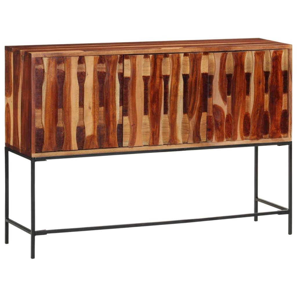 Buffet 110x28x76 cm bois massif d'acacia - XIOS
