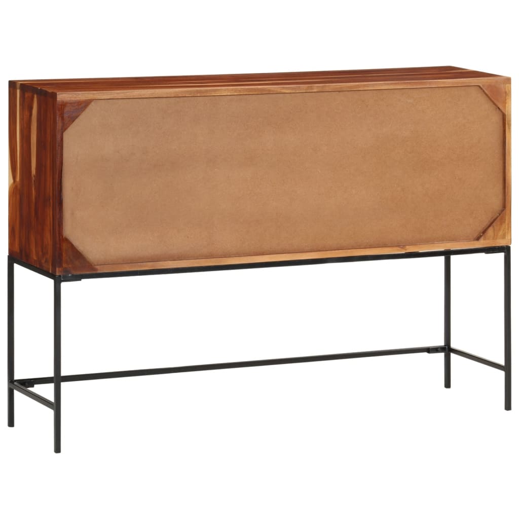 Buffet 110x28x76 cm bois massif d'acacia - XIOS