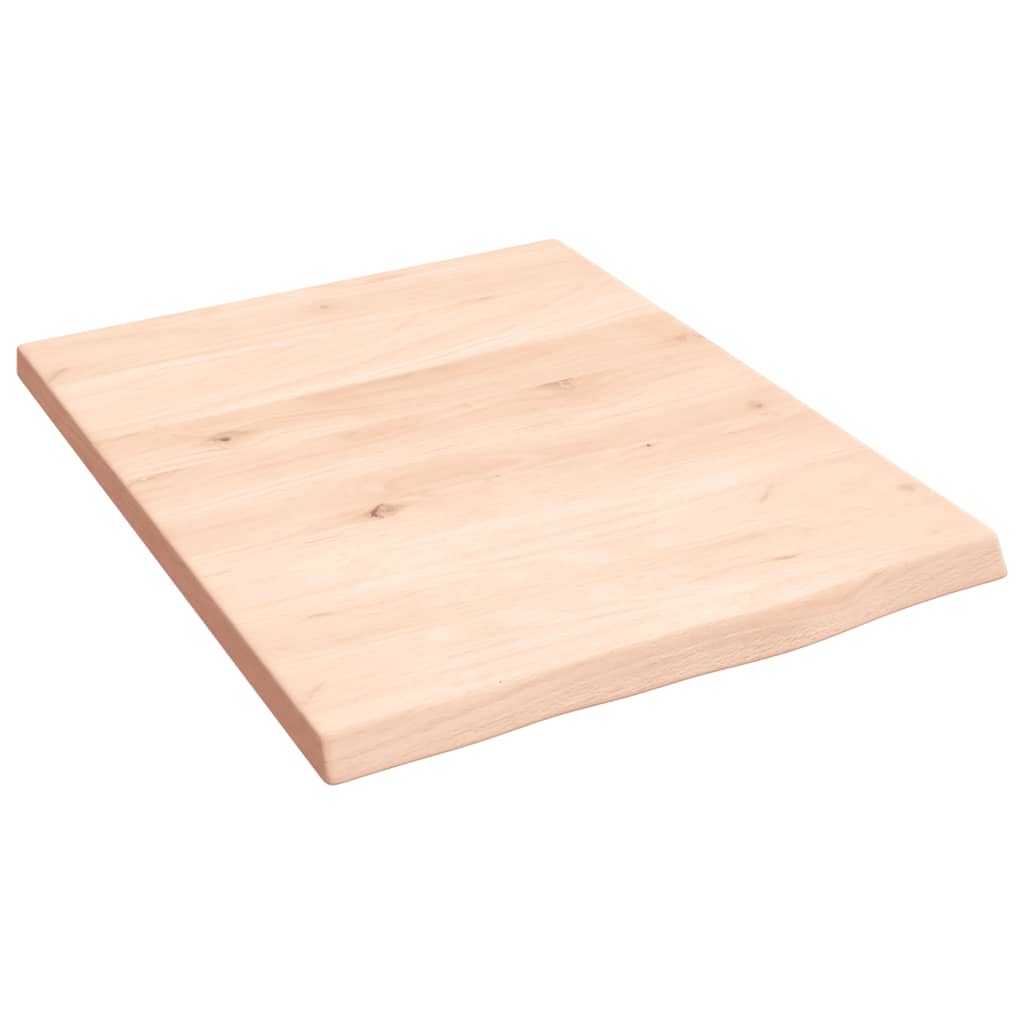 Étagère murale 40x50x2 cm bois de chêne massif non traité - XIOS