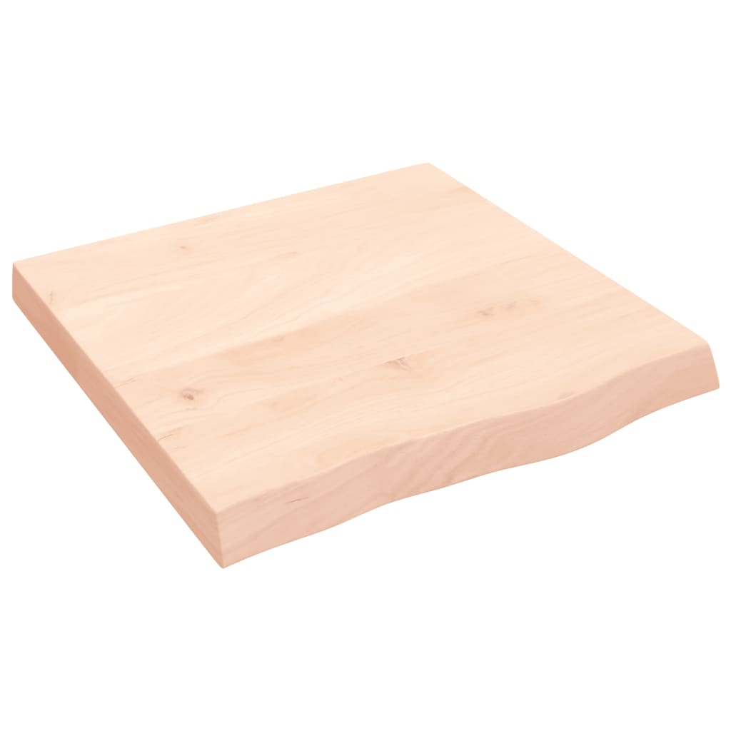 Étagère murale 60x60x(2-6) cm bois de chêne massif non traité - XIOS