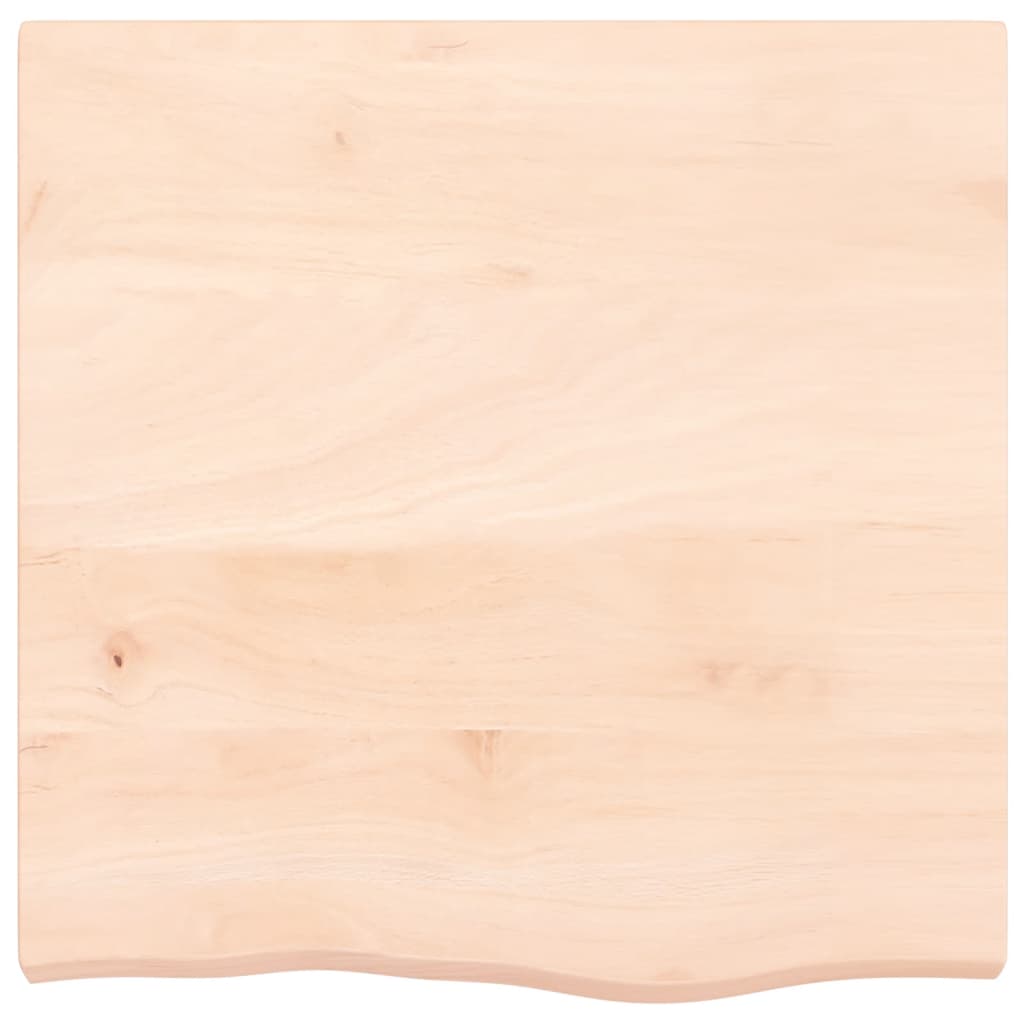 Étagère murale 60x60x(2-6) cm bois de chêne massif non traité - XIOS