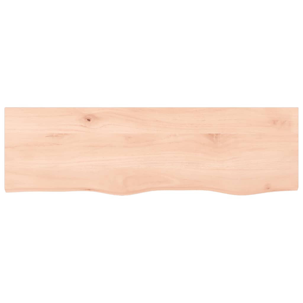 Étagère murale 100x30x(2-6) cm bois de chêne massif non traité - XIOS