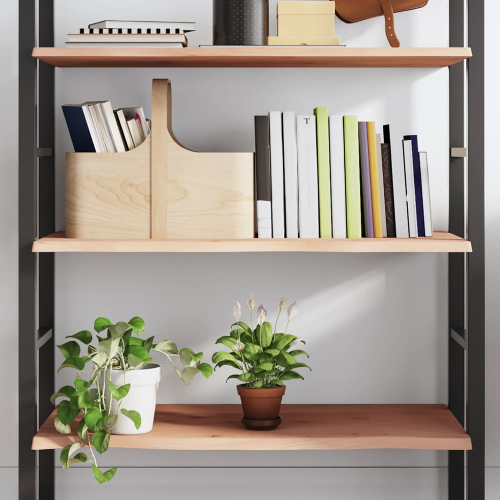 Étagère murale 100x50x2 cm bois de chêne massif non traité - XIOS