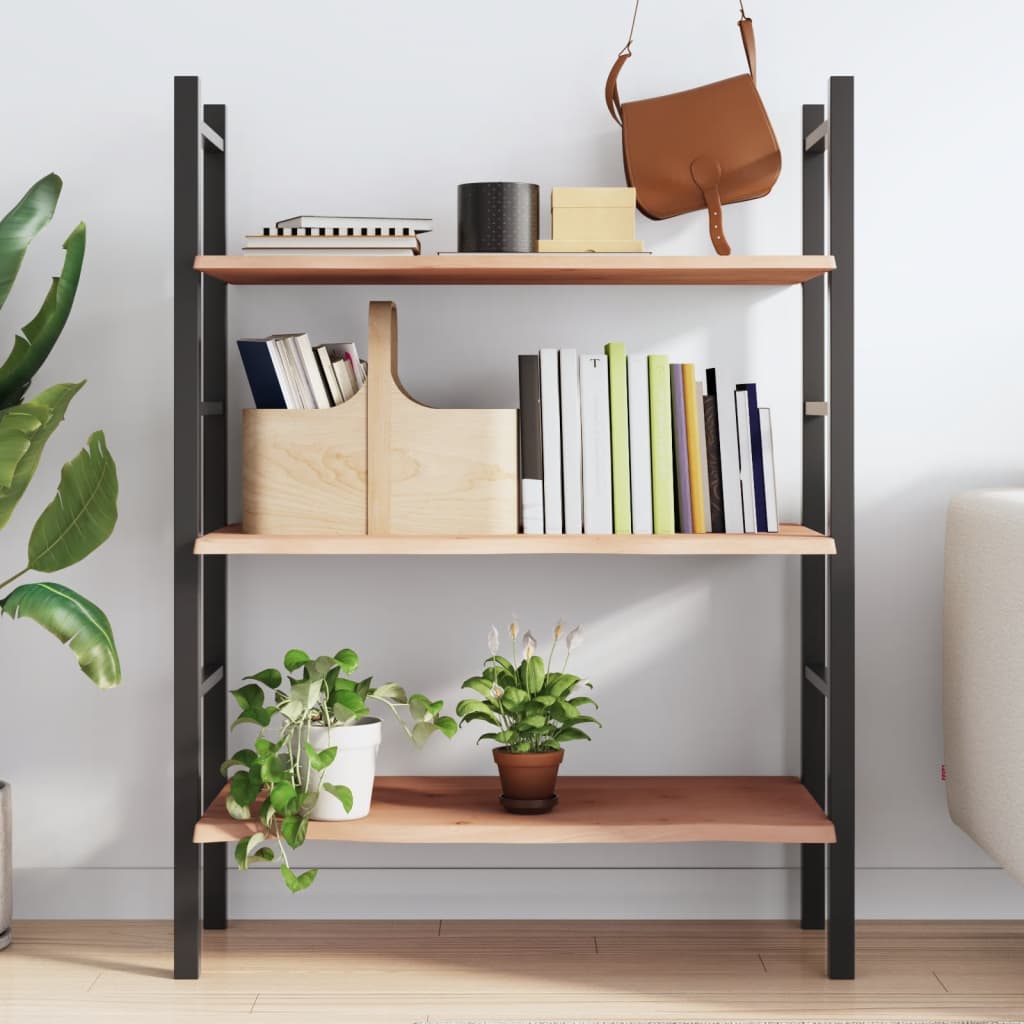 Étagère murale 100x60x2 cm bois de chêne massif non traité - XIOS