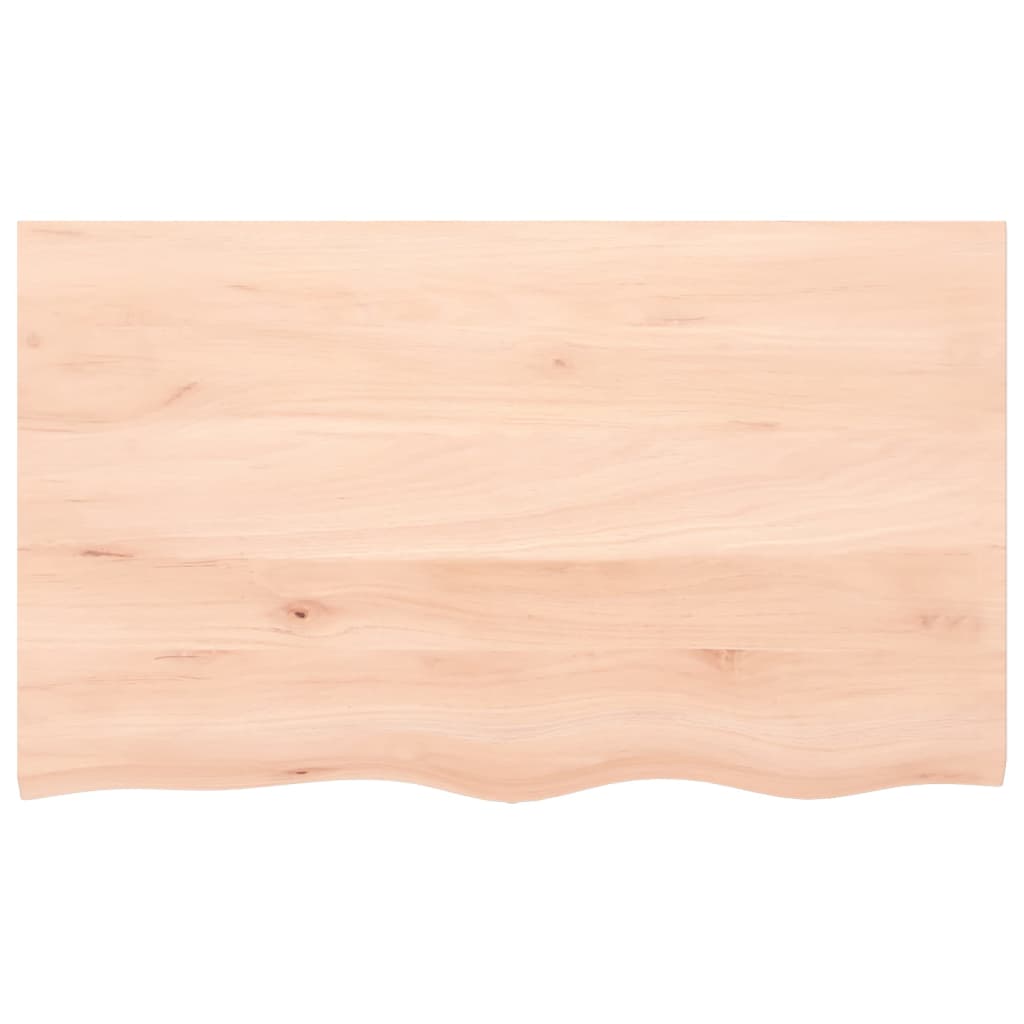 Étagère murale 100x60x2 cm bois de chêne massif non traité - XIOS