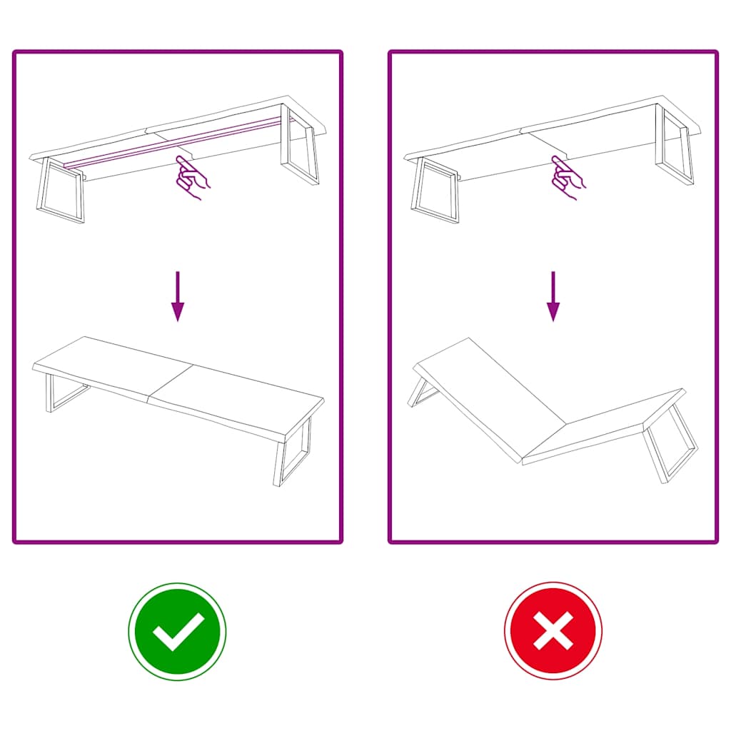 Étagère murale marron foncé bois chêne massif traité - XIOS