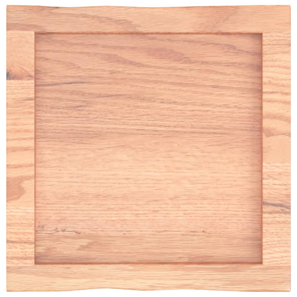 Dessus de table bois massif traité bordure assortie Plateaux de table vidaXL