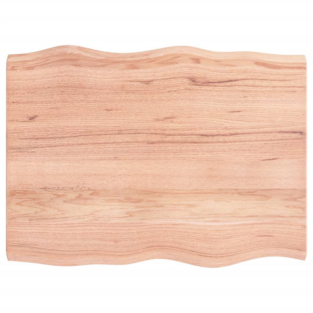 Dessus de table bois massif traité bordure assortie - XIOS