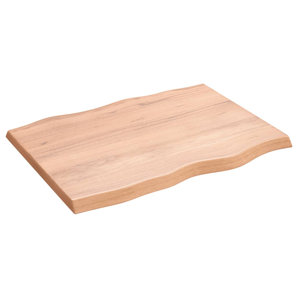 Dessus de table bois massif traité bordure assortie - XIOS