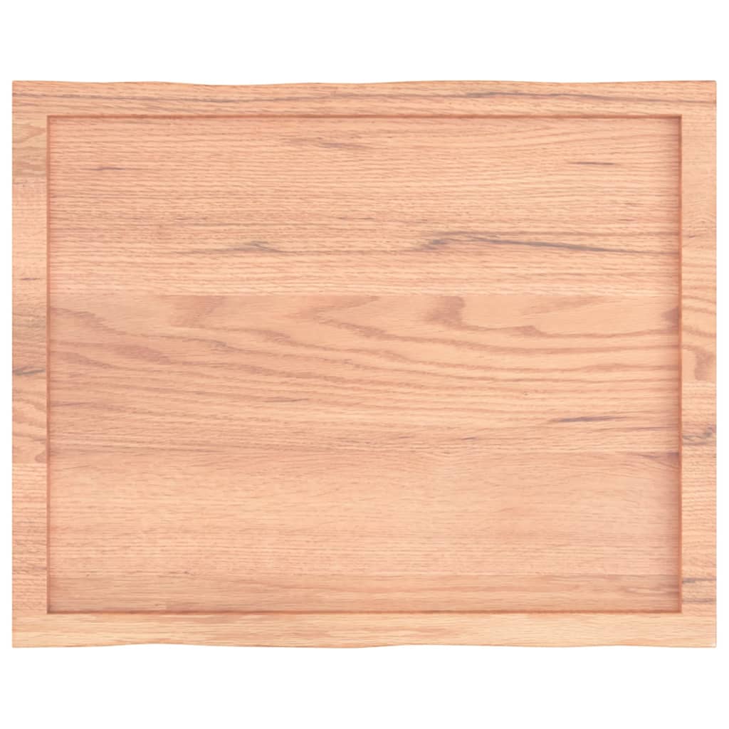 Dessus de table bois massif traité bordure assortie - XIOS