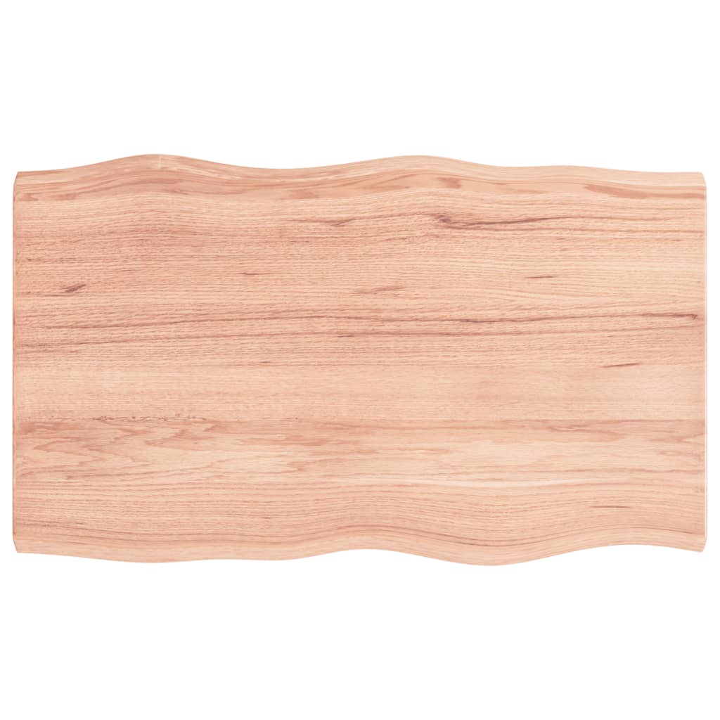 Dessus de table bois massif traité bordure assortie - XIOS