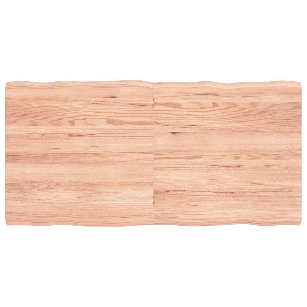 Dessus de table bois massif traité bordure assortie - XIOS
