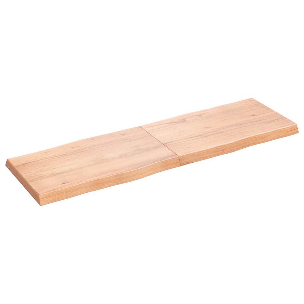 Dessus de table bois massif traité bordure assortie