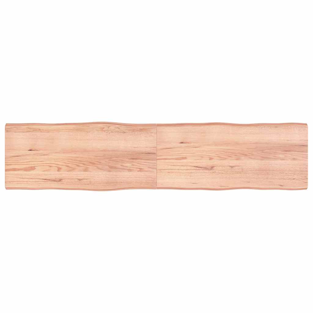 Dessus de table bois massif traité bordure assortie