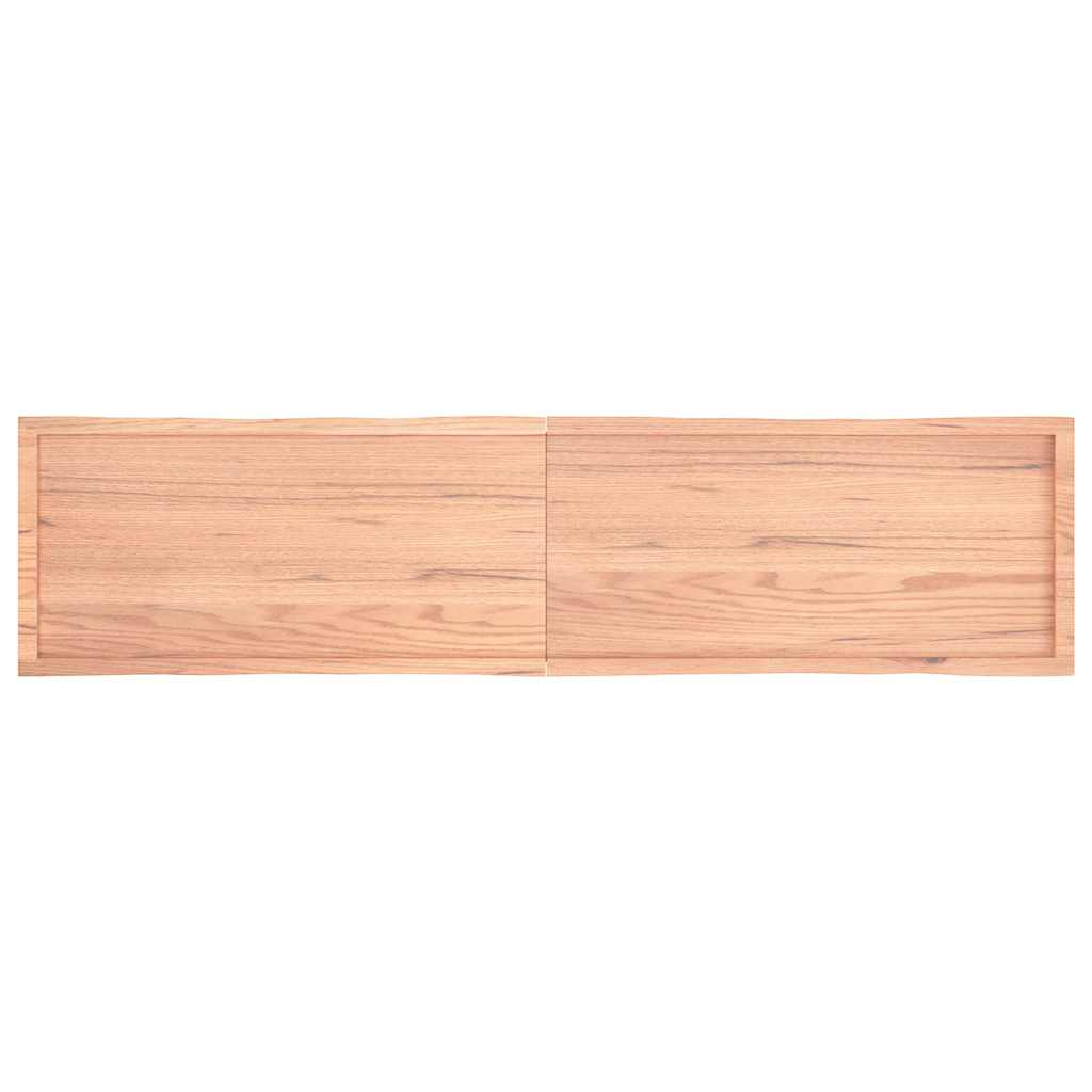 Dessus de table bois massif traité bordure assortie
