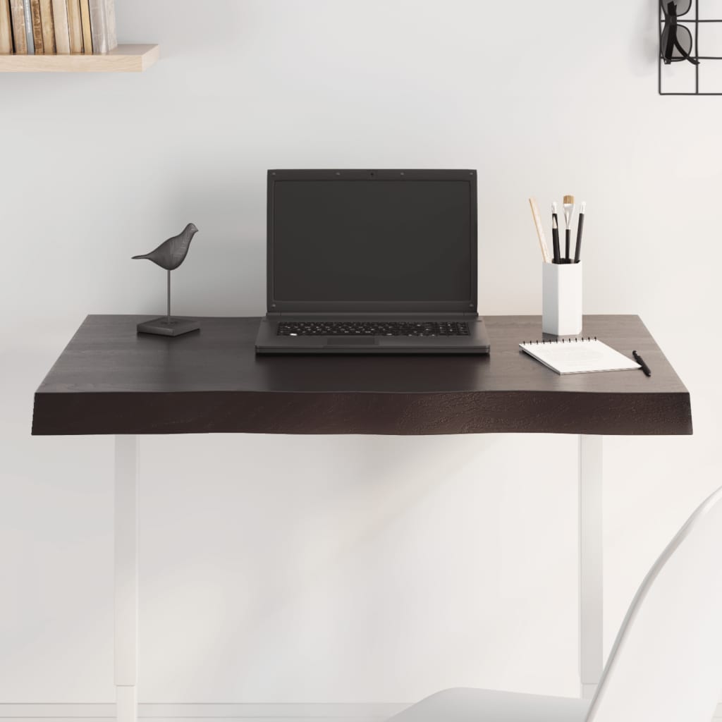 Dessus de table bois massif traité bordure assortie - XIOS