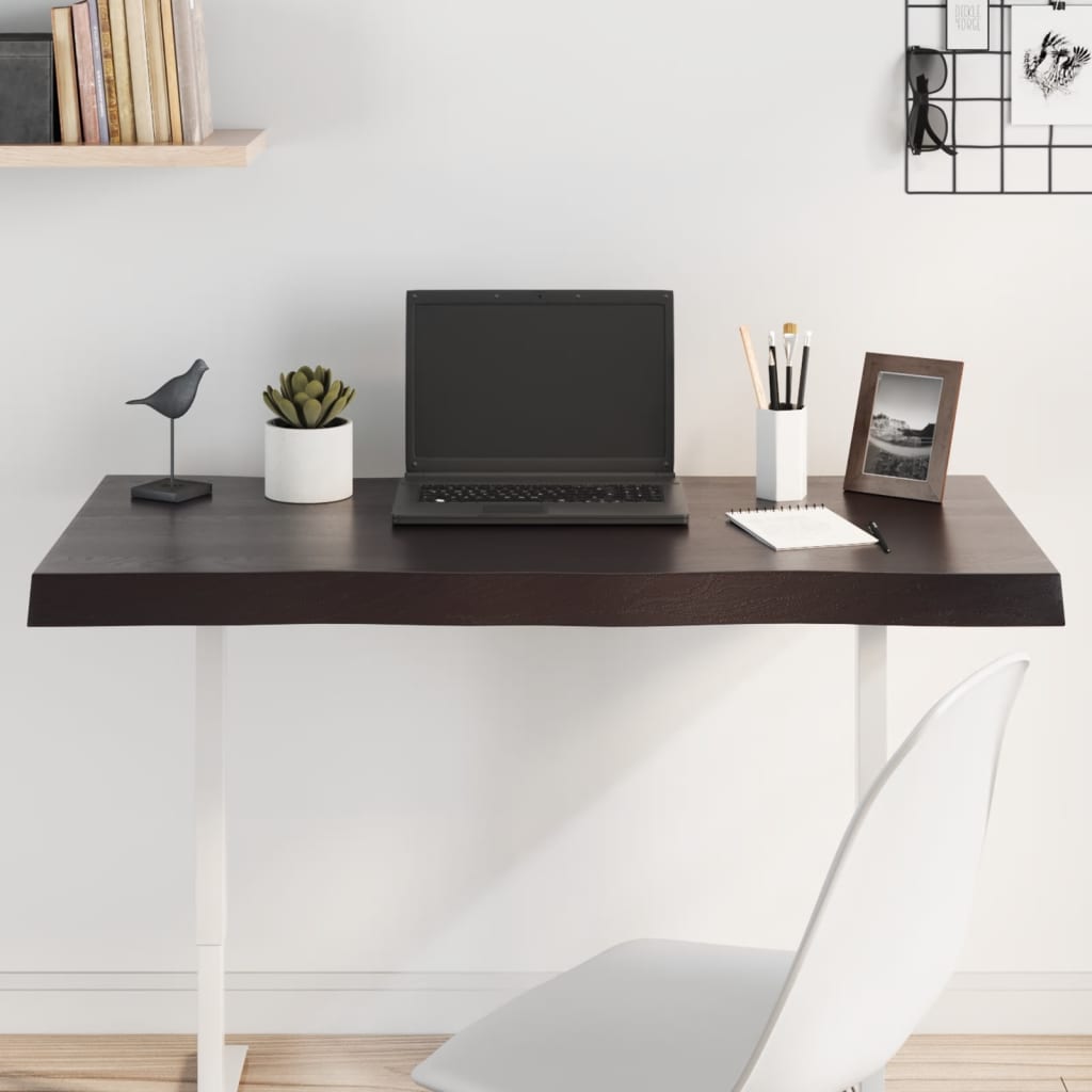 Dessus de table bois massif traité bordure assortie - XIOS