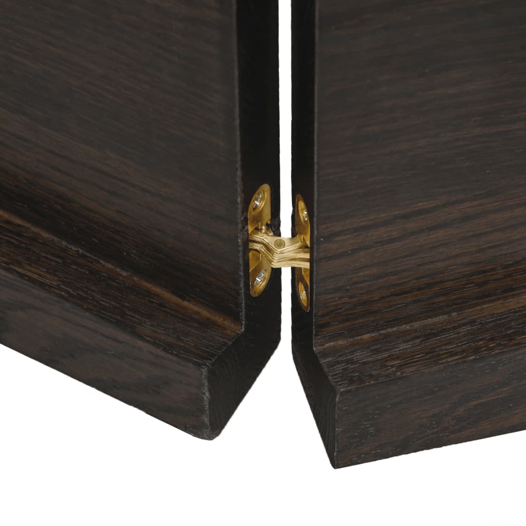 Dessus de table bois massif traité bordure assortie Plateaux de table vidaXL