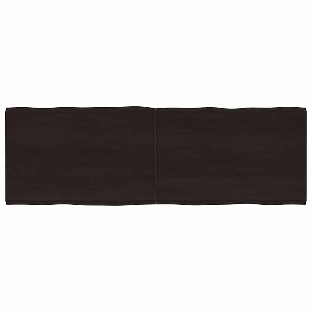 Dessus de table bois massif traité bordure assortie