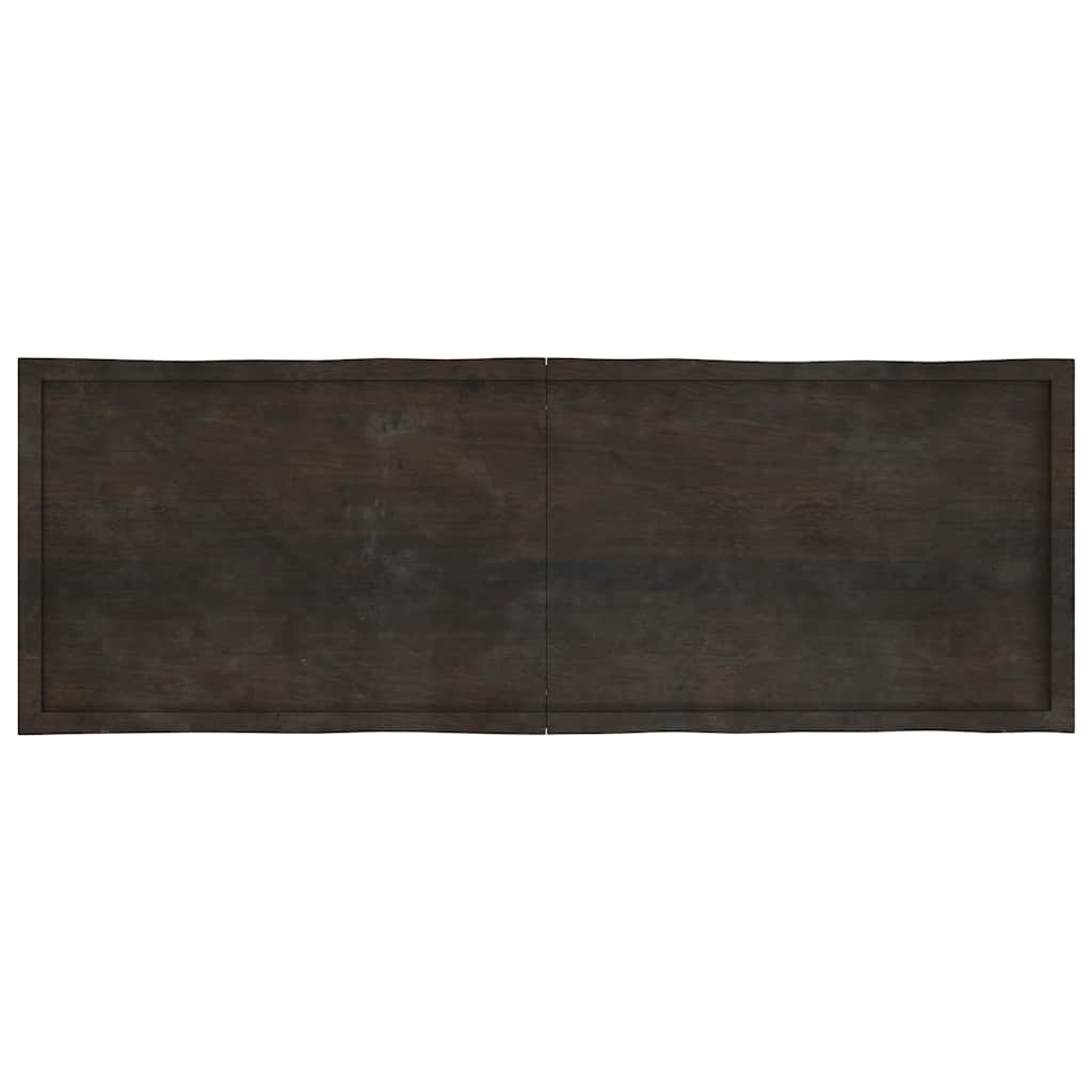 Dessus de table bois massif traité bordure assortie