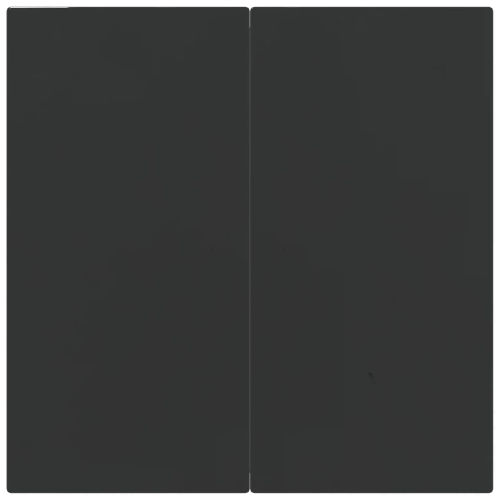 Ensemble à manger jardin 3pcs avec coussins noir et gris
