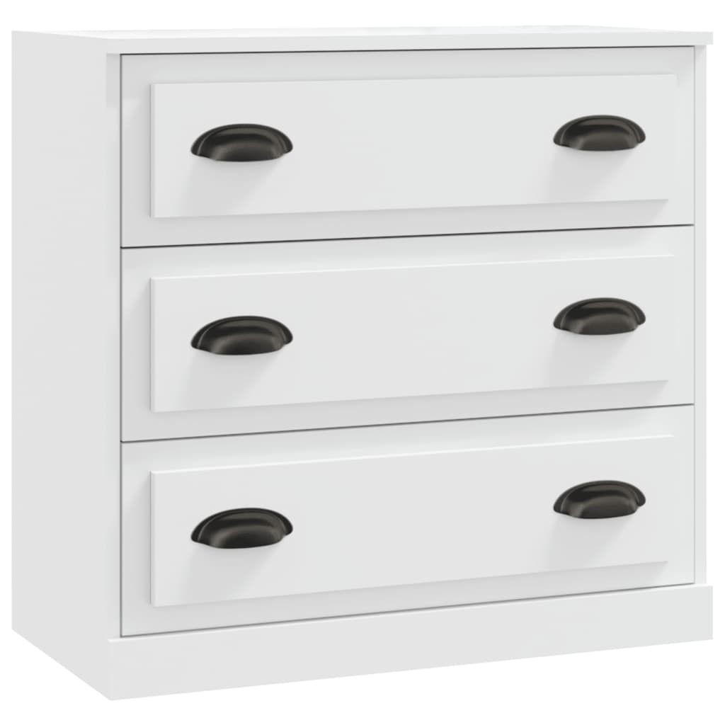 Buffets 3 pcs Blanc Bois d'ingénierie - XIOS