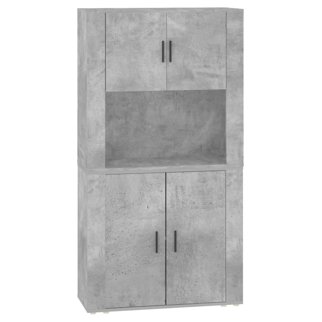Buffet haut Gris béton Bois d'ingénierie - XIOS