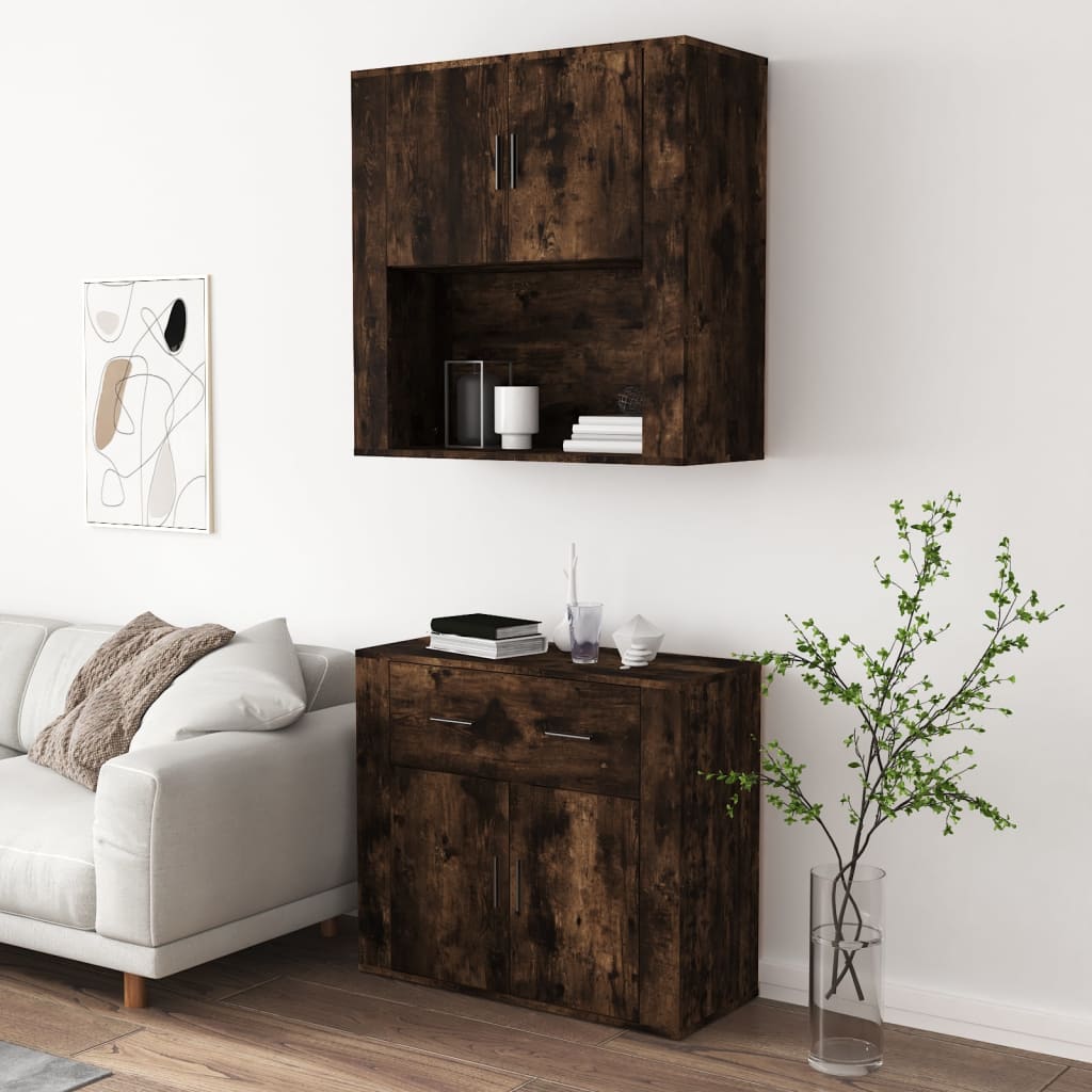 Buffet haut Chêne fumé Bois d'ingénierie - XIOS