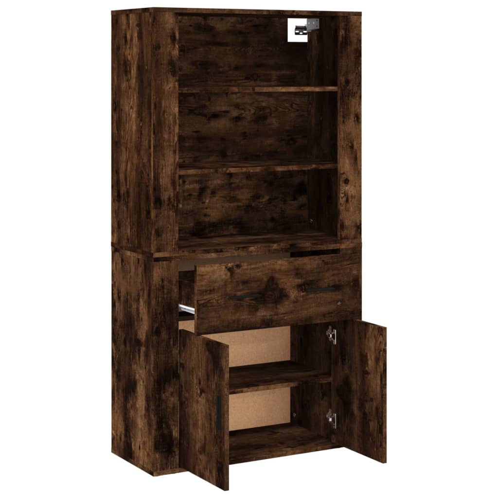 Buffet haut Chêne fumé Bois d'ingénierie - XIOS