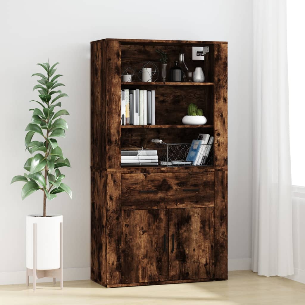 Buffet haut Chêne fumé Bois d'ingénierie - XIOS