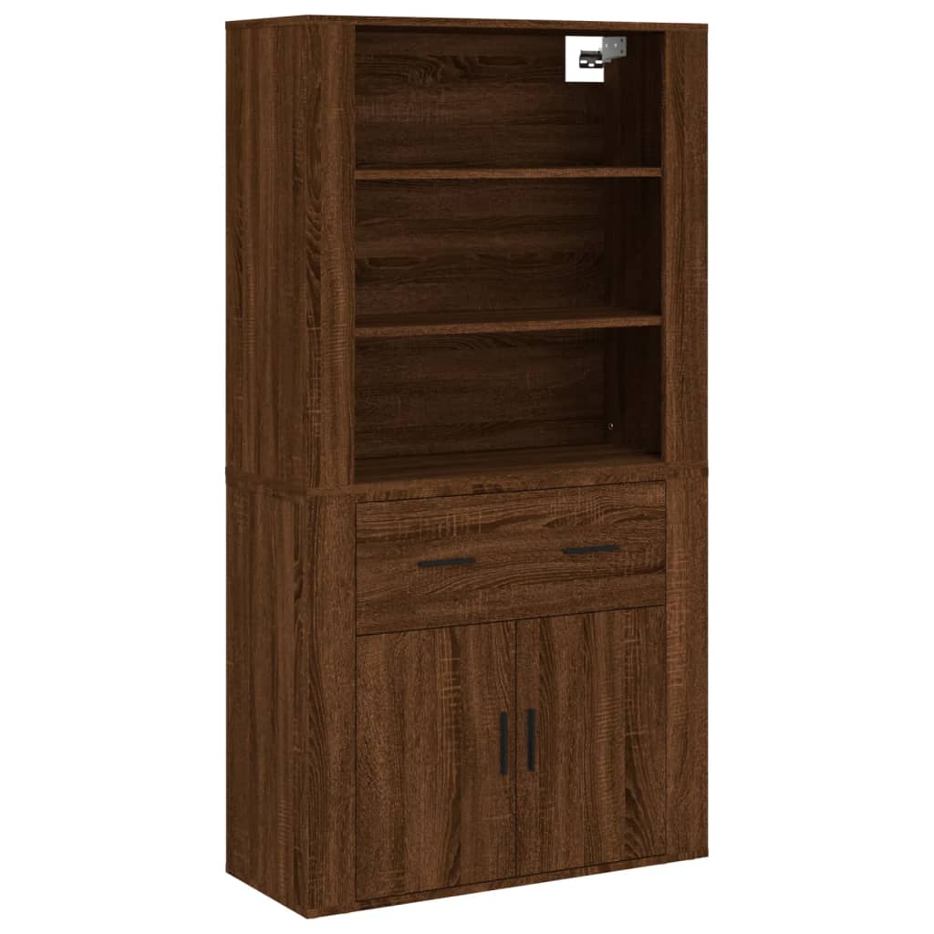 Buffet haut Chêne marron Bois d'ingénierie - XIOS
