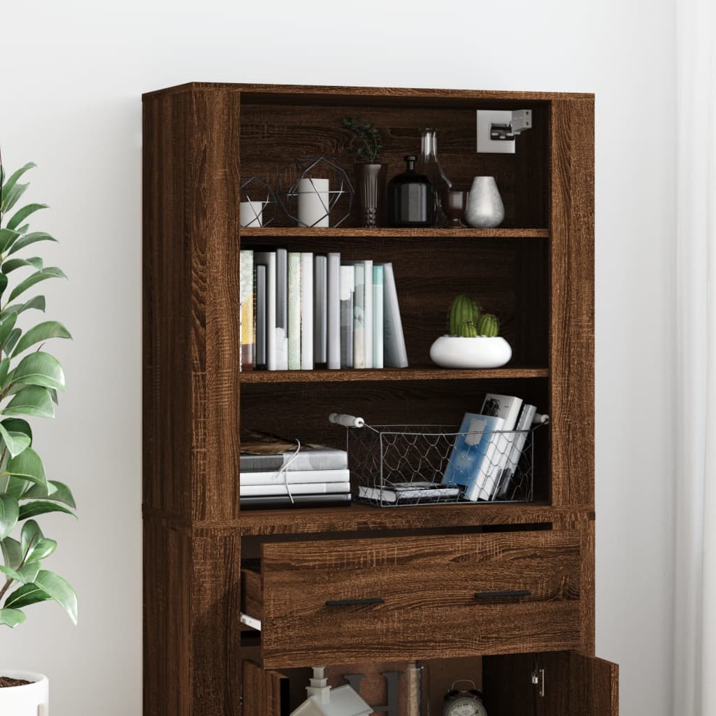 Buffet haut Chêne marron Bois d'ingénierie - XIOS