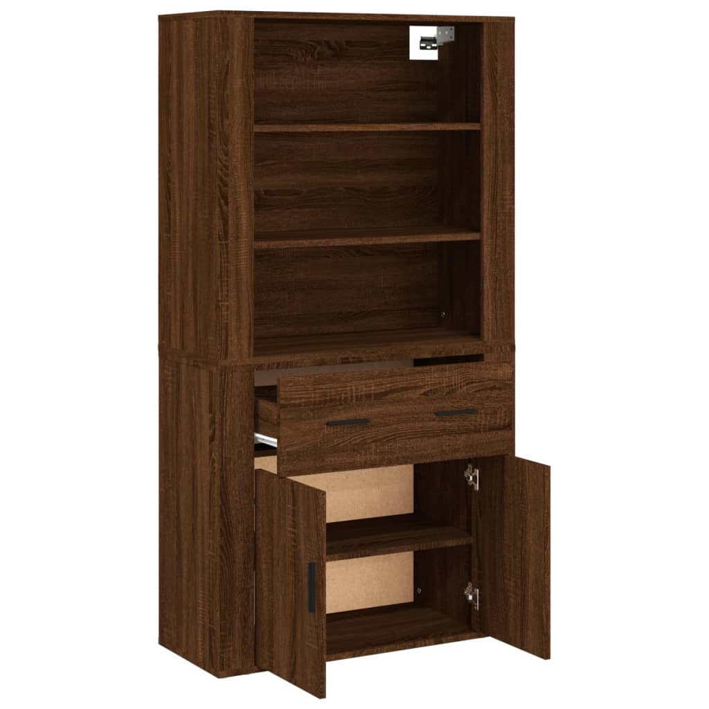 Buffet haut Chêne marron Bois d'ingénierie - XIOS