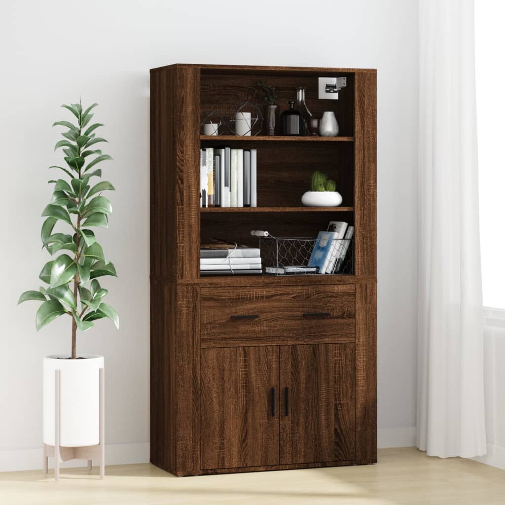 Buffet haut Chêne marron Bois d'ingénierie - XIOS