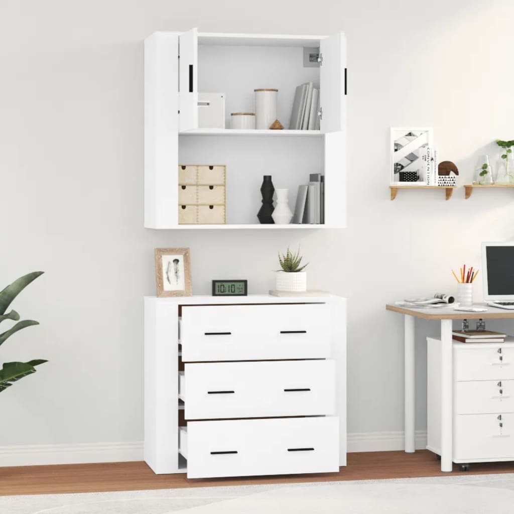 Buffet haut Blanc Bois d'ingénierie - XIOS