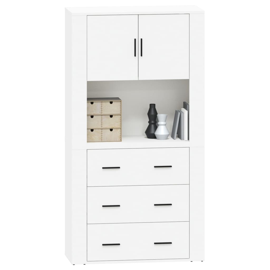 Buffet haut Blanc Bois d'ingénierie - XIOS