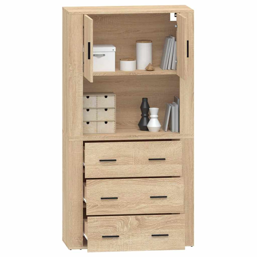 Buffet haut Chêne sonoma Bois d'ingénierie - XIOS