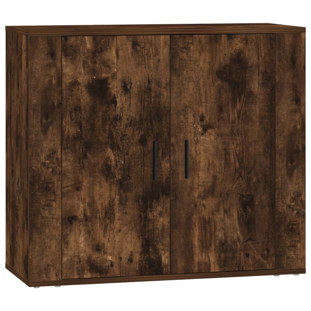 Buffets 3 pcs Chêne fumé Bois d'ingénierie - XIOS