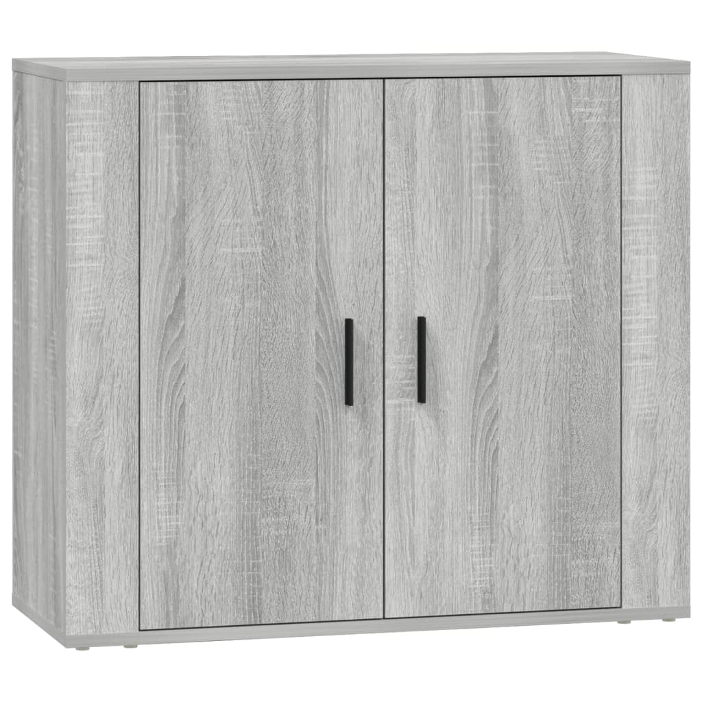 Buffets 3 pcs Sonoma gris Bois d'ingénierie - XIOS