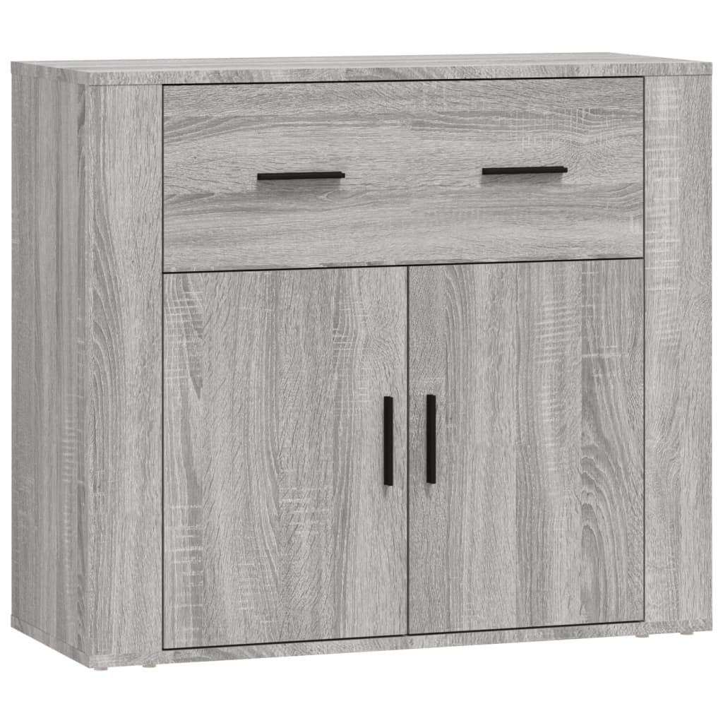 Buffets 3 pcs Sonoma gris Bois d'ingénierie - XIOS