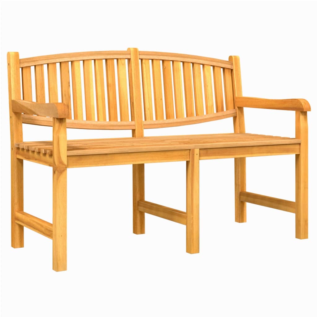 Banc de jardin 149,5x60x90 cm bois de teck solide Bancs de jardin vidaXL