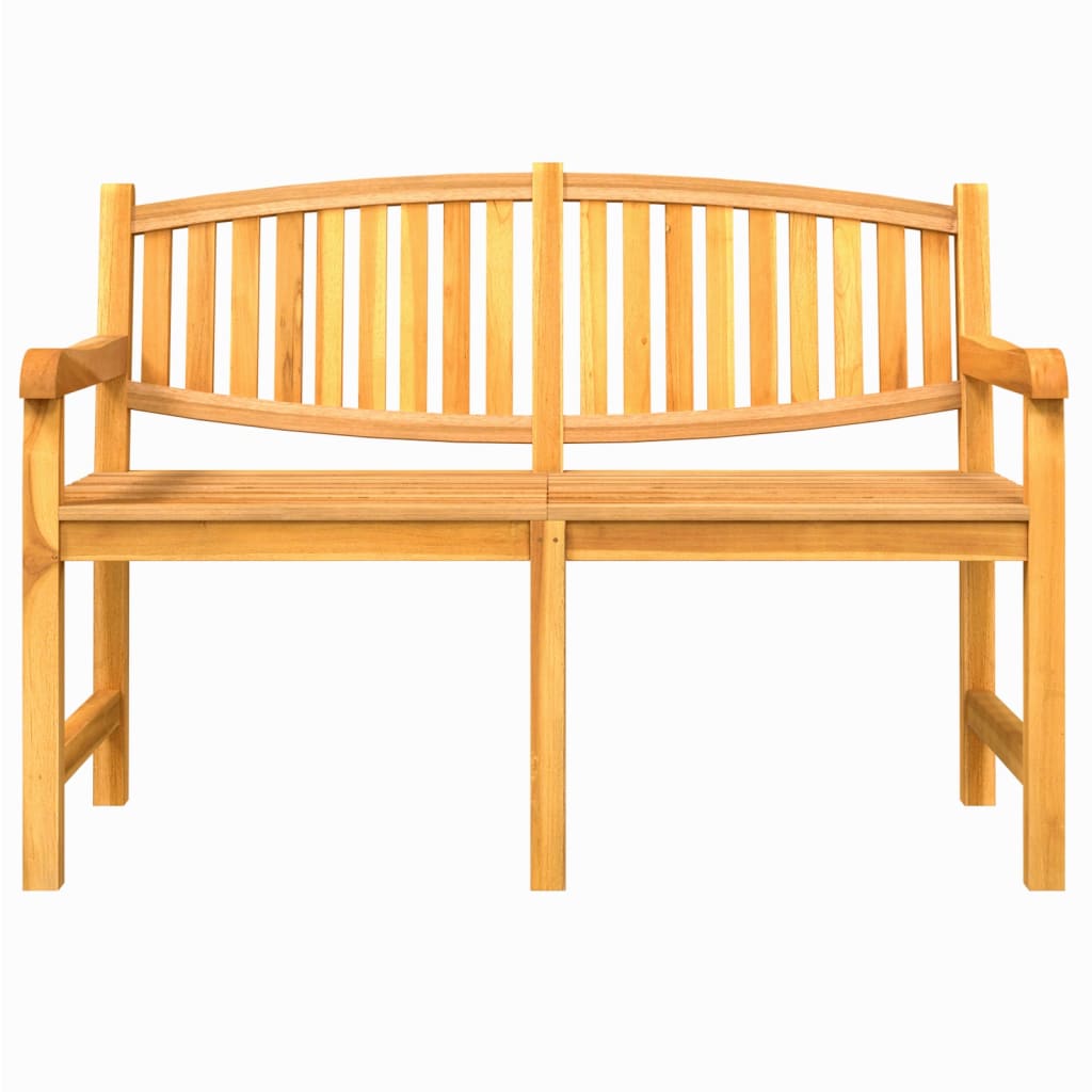 Banc de jardin 149,5x60x90 cm bois de teck solide Bancs de jardin vidaXL