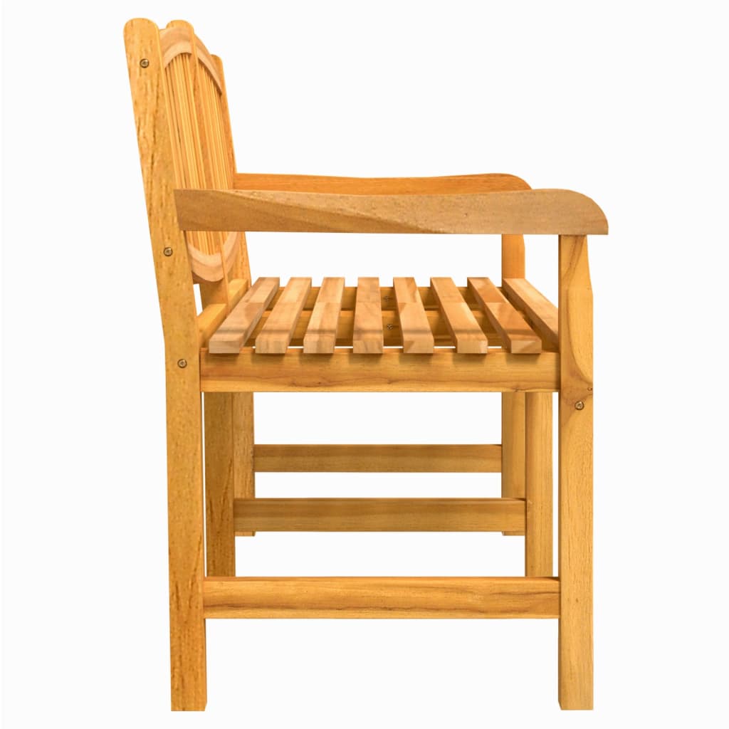 Banc de jardin 149,5x60x90 cm bois de teck solide Bancs de jardin vidaXL