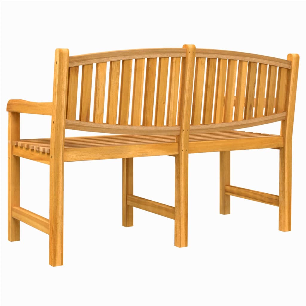 Banc de jardin 149,5x60x90 cm bois de teck solide Bancs de jardin vidaXL