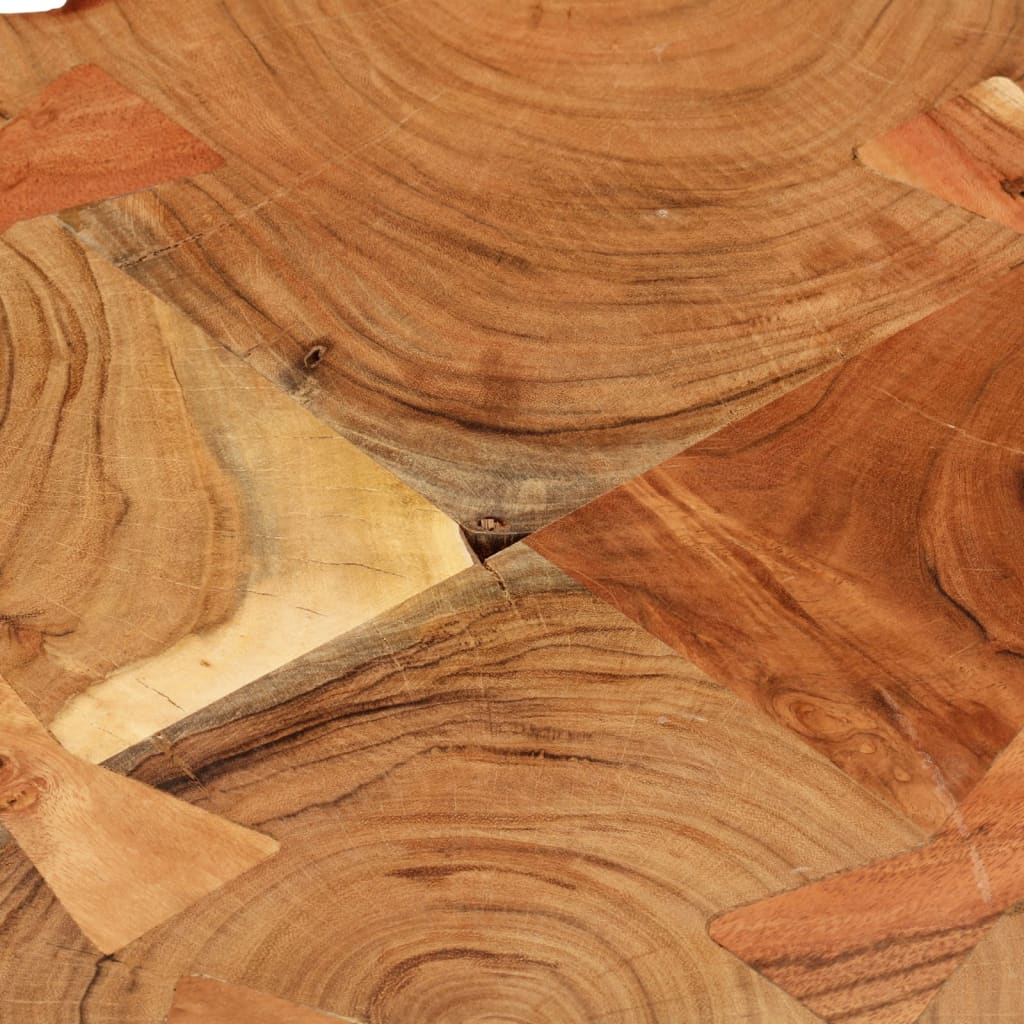 Table basse 36 cm 4 troncs bois d'acacia massif - XIOS